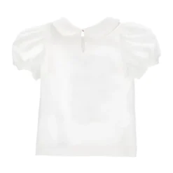 Ruffle T-shirt med jordbærprint