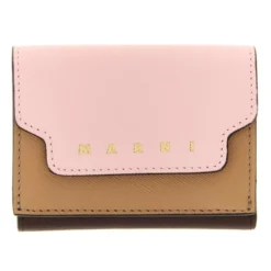 Saffiano Leather Trifold Wallet