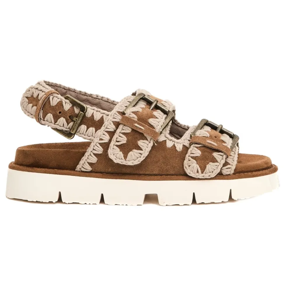 Sandaler med dobbelte spænder