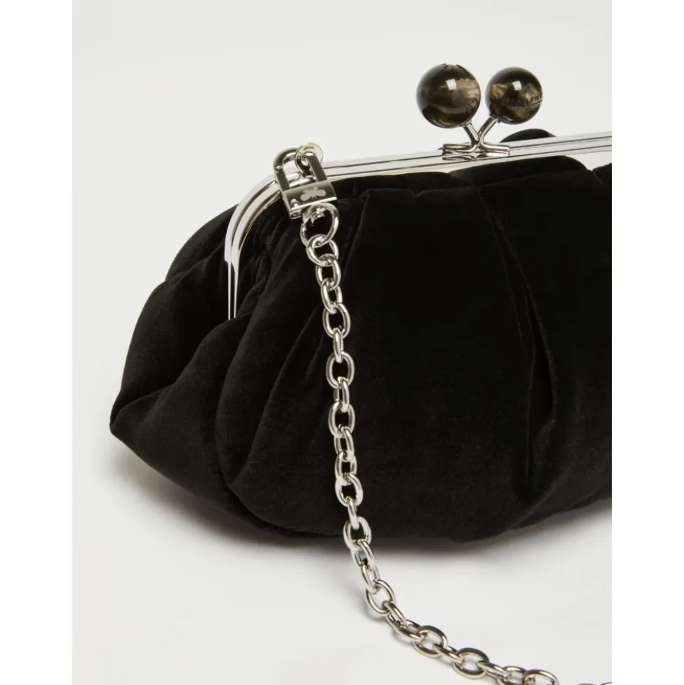 Satin Fringe Mini Bag