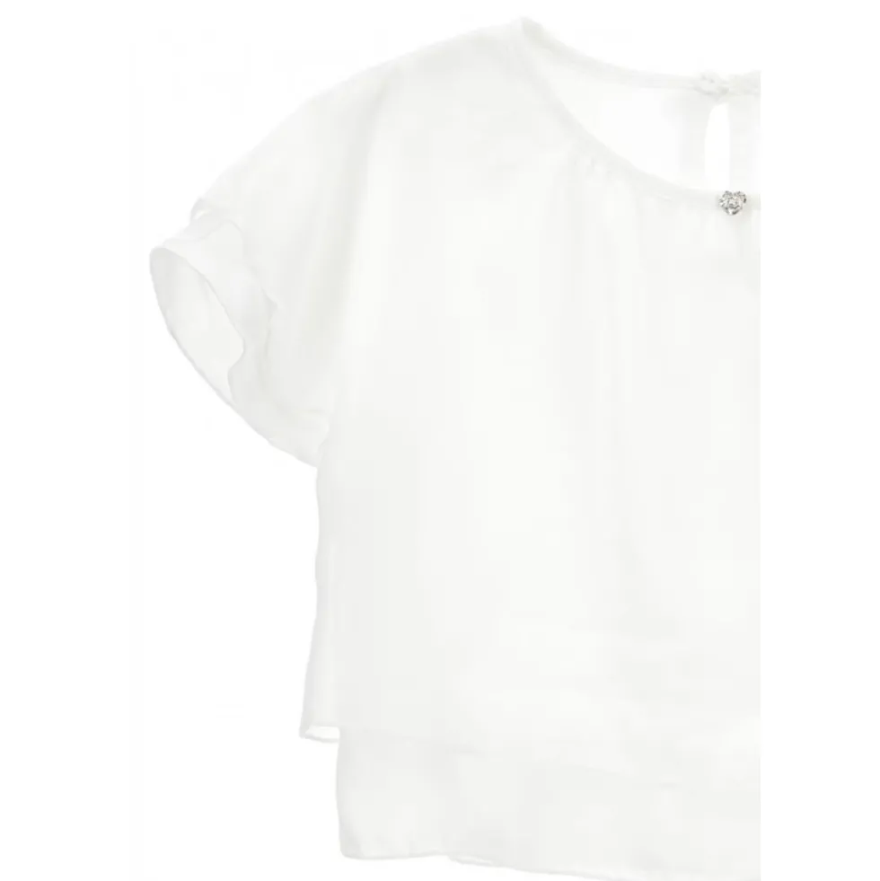 Satin T-shirt