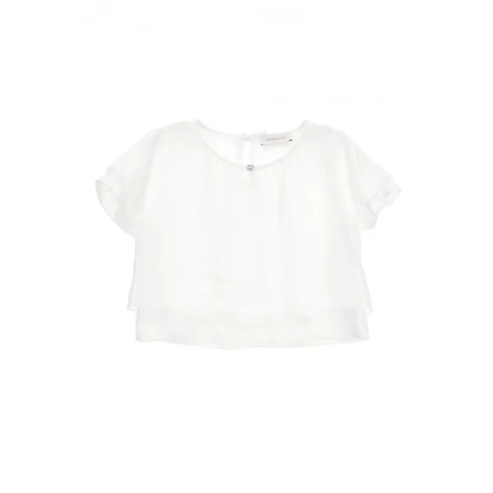 Satin T-shirt