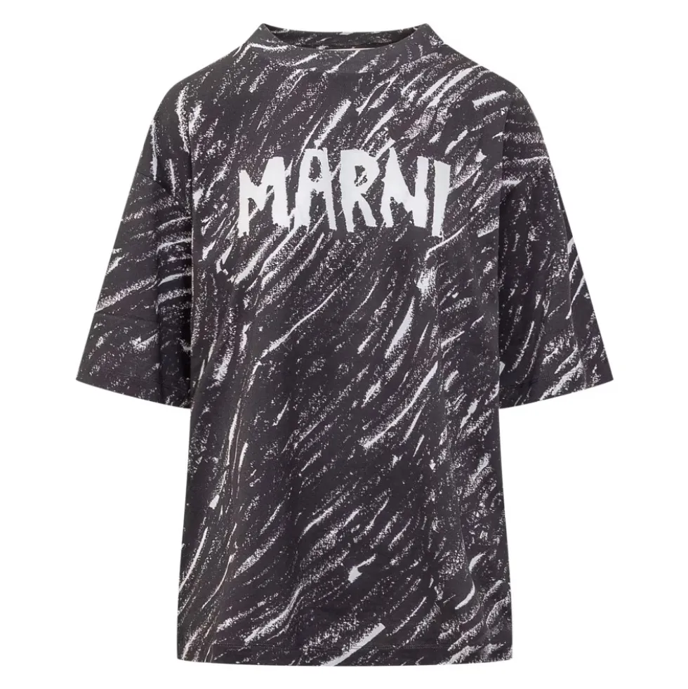 Scribbled Logo T-Shirt