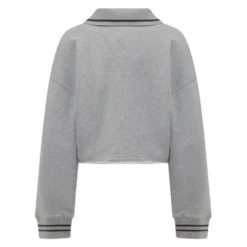 Script Crop Sweatshirt