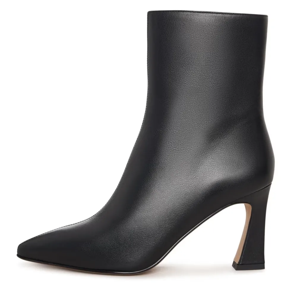 Sculpted Sleek-Heel Ankelstøvle