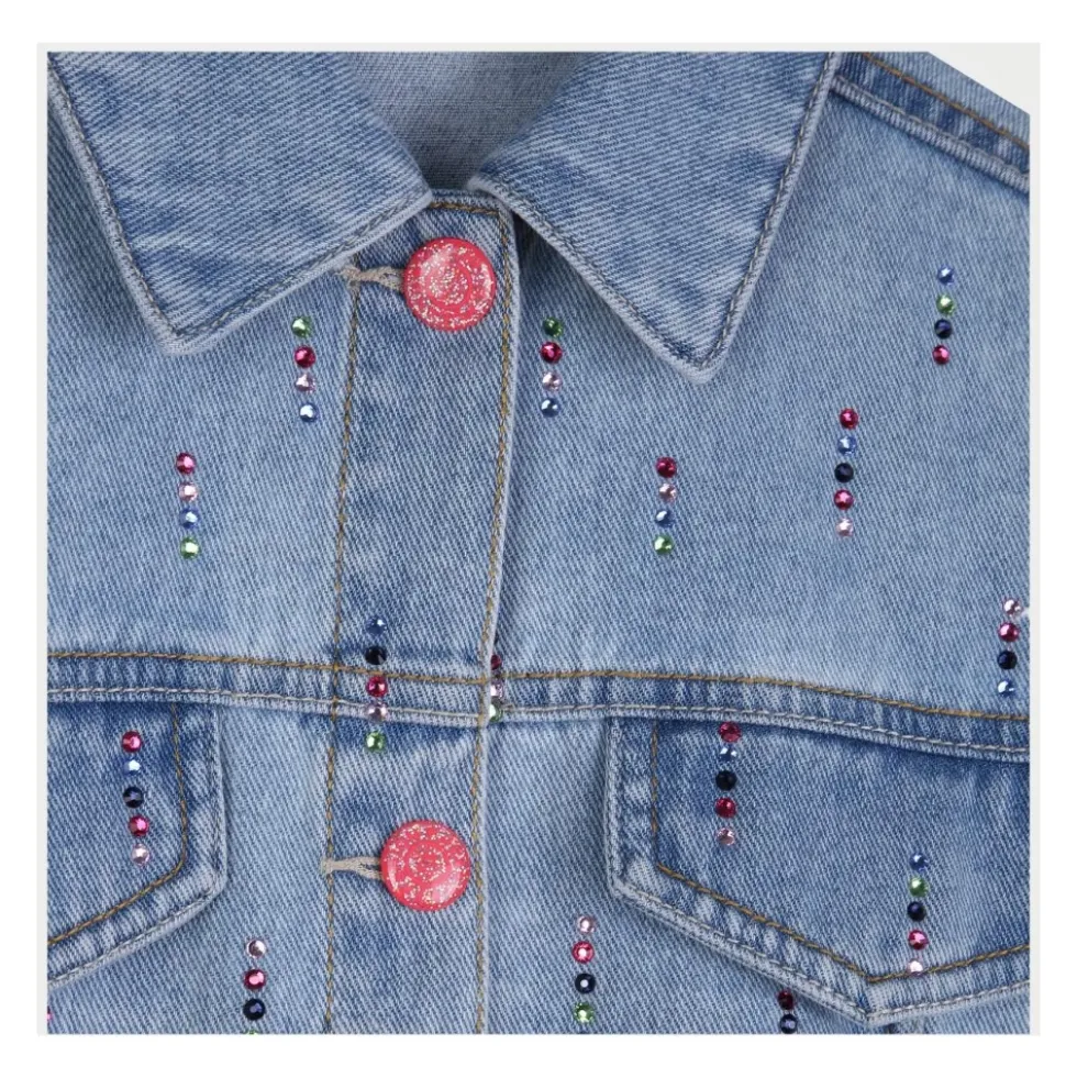 Sequin Denim Jacket