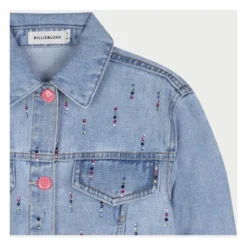 Sequin Denim Jacket
