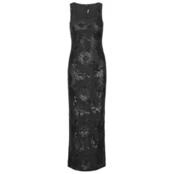 Sequins Fitted Maxi Dress