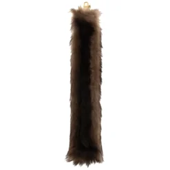 Shearling and Palmellato kalveskinds taske skulderrem