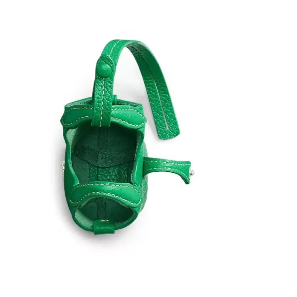 Shiny Drum Mini Bucket Bag