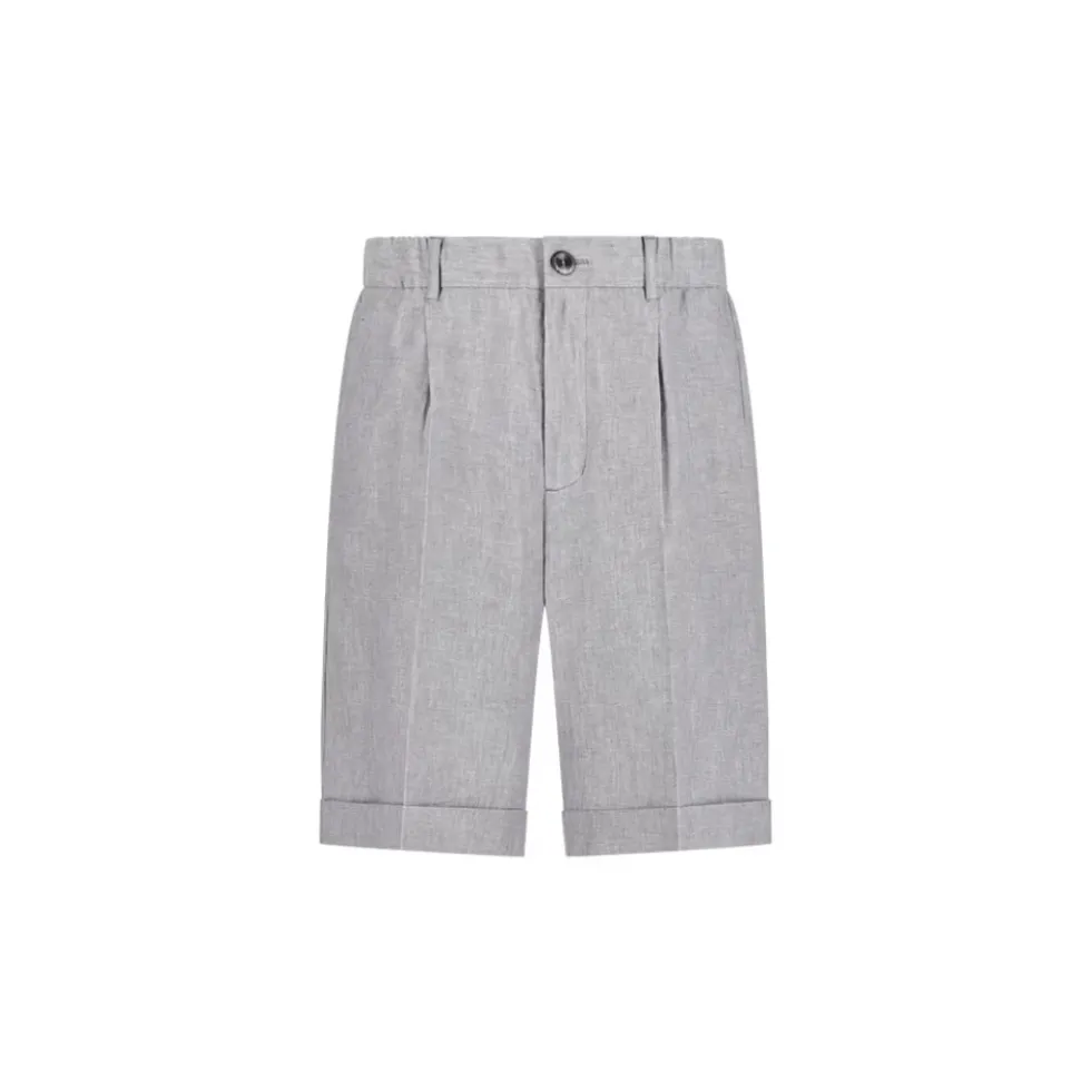Shorts Tasche all’americana ZIPPER + BUTTONS Unlined