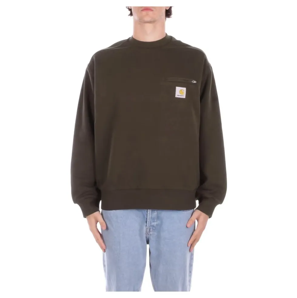 Side Logo Zip Sweatshirt