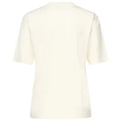 Silikone Logo Patch Bomulds T-shirt