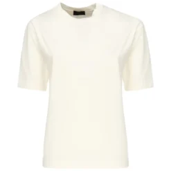 Silikone Logo Patch Bomulds T-shirt