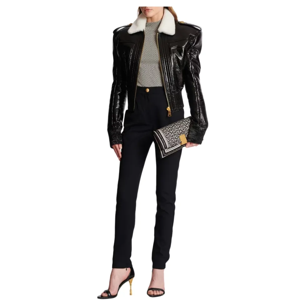 Skinny Cut Grain de Poudre Bukser
