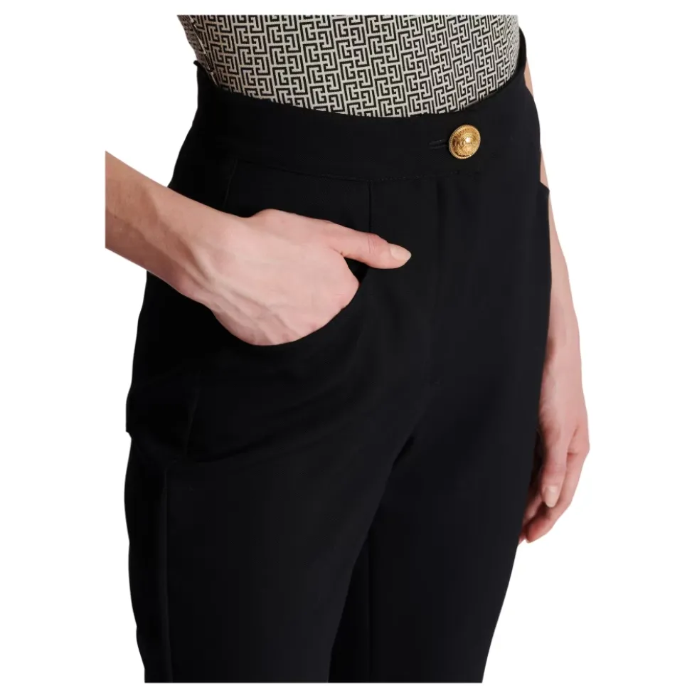 Skinny Cut Grain de Poudre Bukser