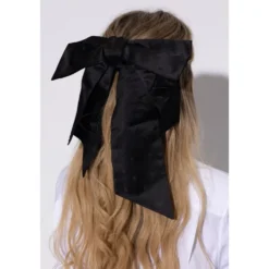 Skull Jacquard Bow Scrunchie