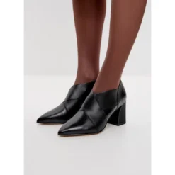 Skulpturel Elegance Læderpumps