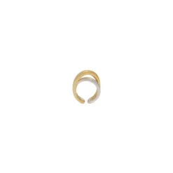 Skulpturel Sammenflettet Åben Ring