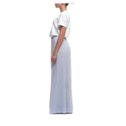 Sky Blue Wide Trousers