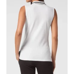Sleeveless Polo Shirt Scratch