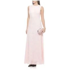 Sleeveless Zip Maxi Kjole