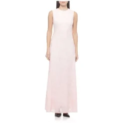 Sleeveless Zip Maxi Kjole