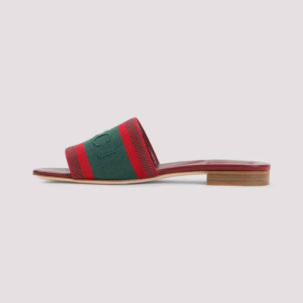 Slide Sandal with Web