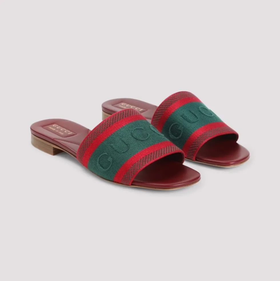 Slide Sandal with Web
