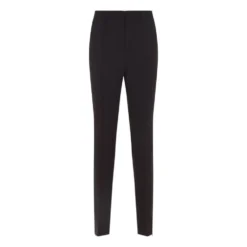 Slim Bukser i Stretch Uld Gabardine