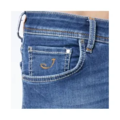 Slim Fit Blå Jeans