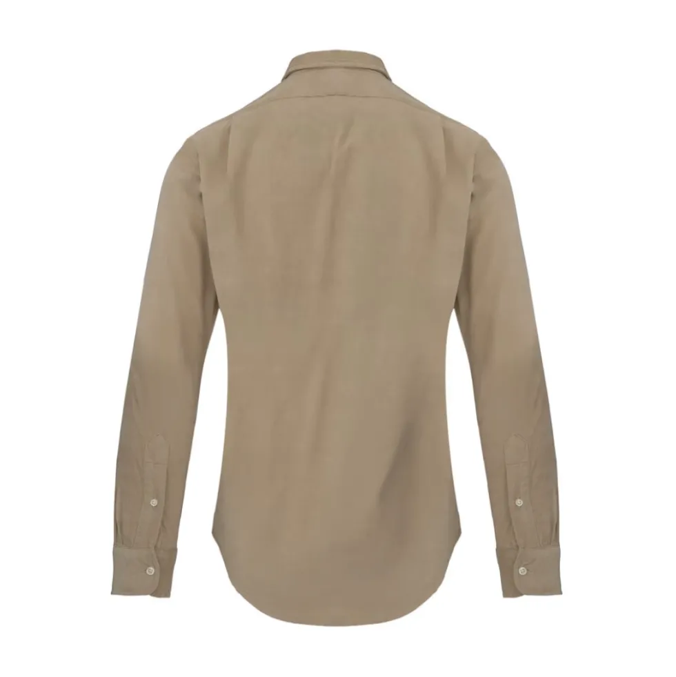 Slim Fit Corduroy Shirt
