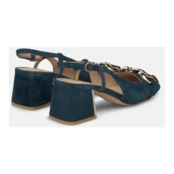 Slingback sko med spænde