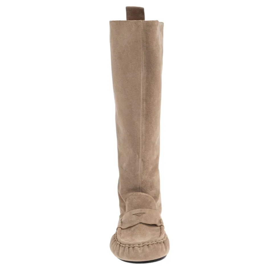 Slouch Saddle Boots