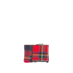 Small Pouch Tartan Patchwork