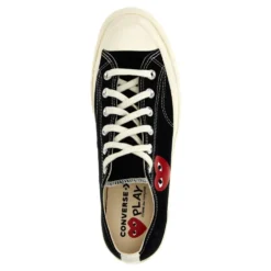 Small Red Heart Low Top Sneakers