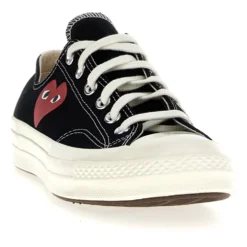 Small Red Heart Low Top Sneakers