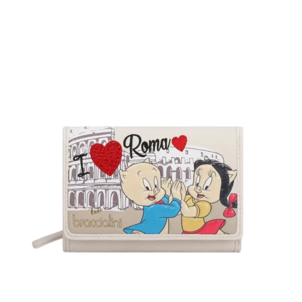 Small Rome Print Wallet