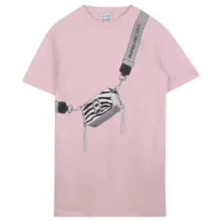 Snapshot Bag-Print Pink Kjole