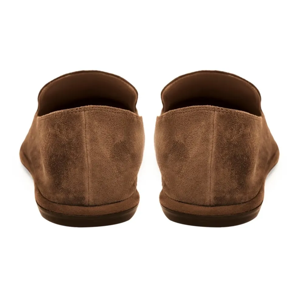 Soft Step Suede Loafers