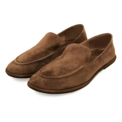 Soft Step Suede Loafers