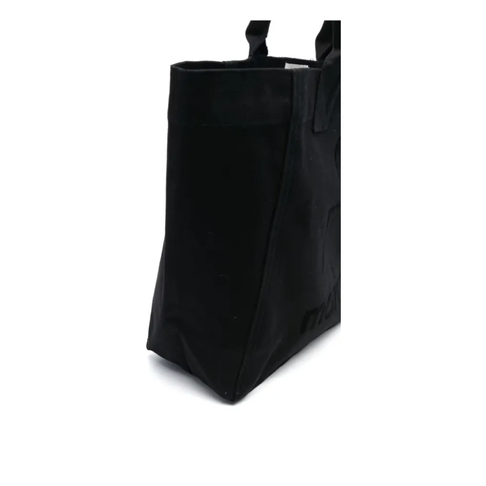 Sort Bomuld Tote Taske med Logo