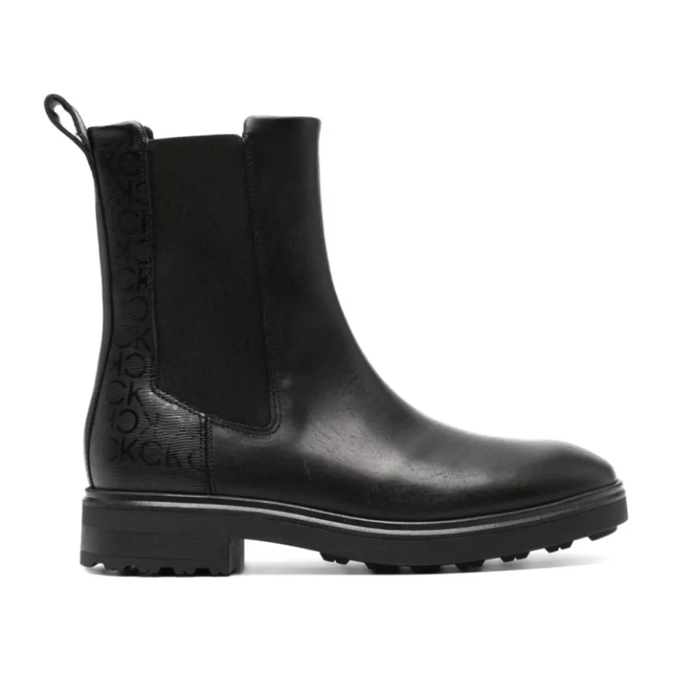Sort Chelsea Ankelstøvler Casual Stil