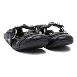 Sorte Ballerina Flats Elegante Behagelige Sko