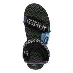 Sorte Depa Sandaler med Logo