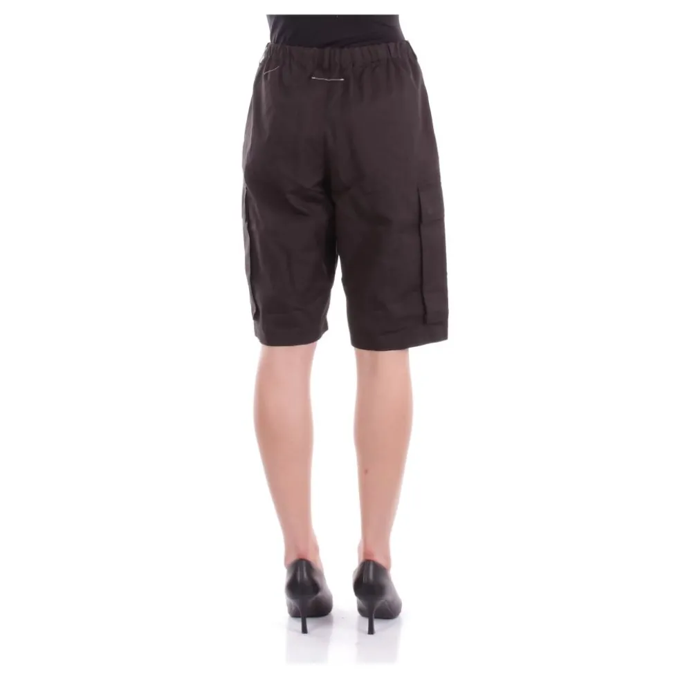 Sorte Logo Shorts med Lommer
