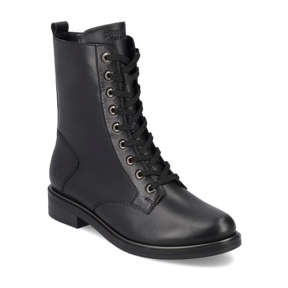 Sorte Lukkede Booties