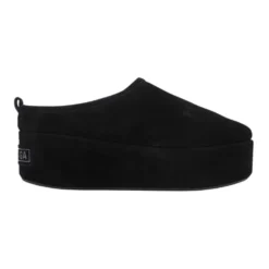 Sorte Slide Sandaler Alaska Stil