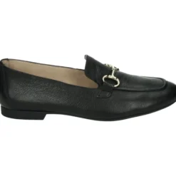 Sorte Slip-Ons med Gummisål