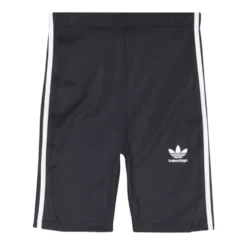 Sorte sports shorts med ægte pasform